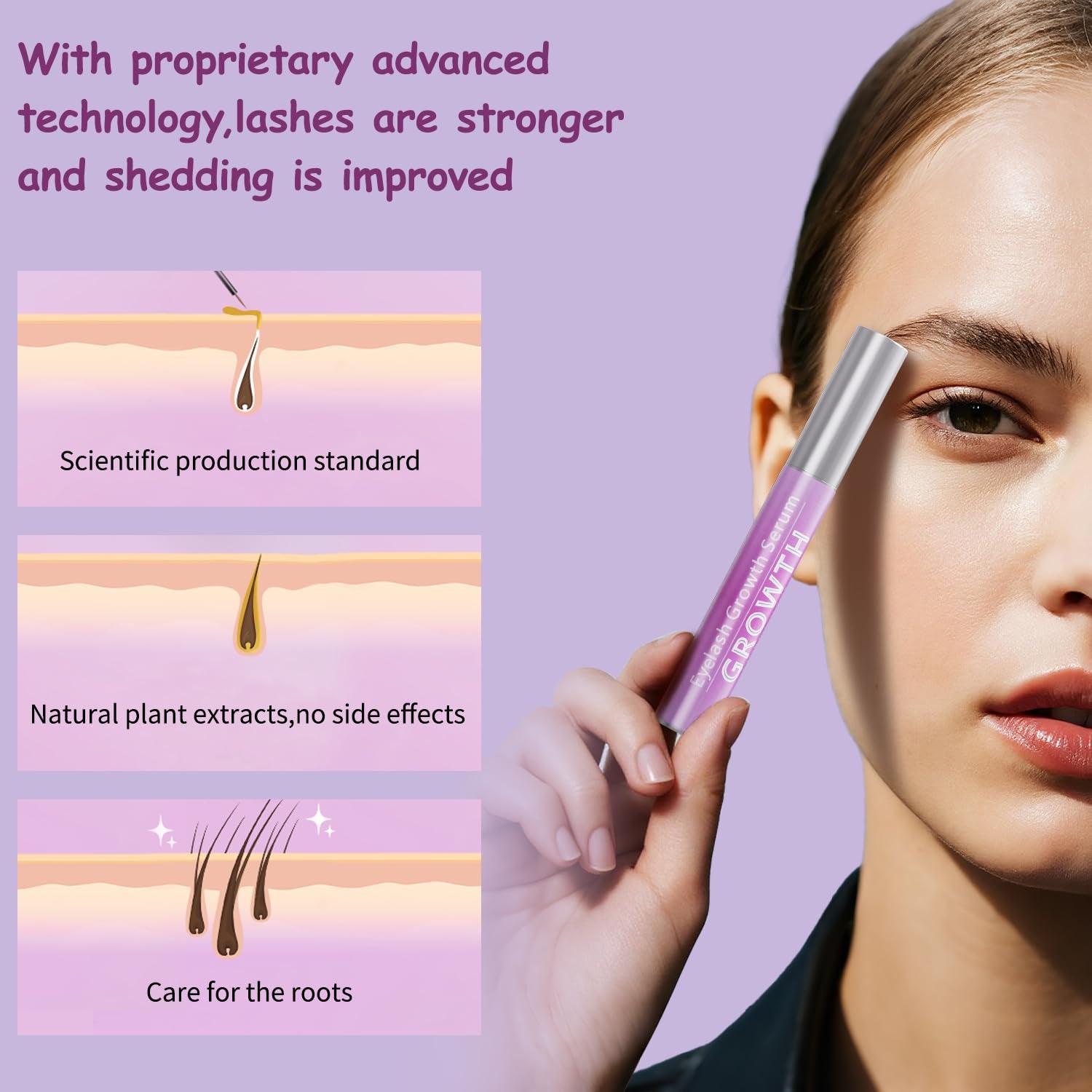 Tinclen Eyelash Growth Serum - 5ml