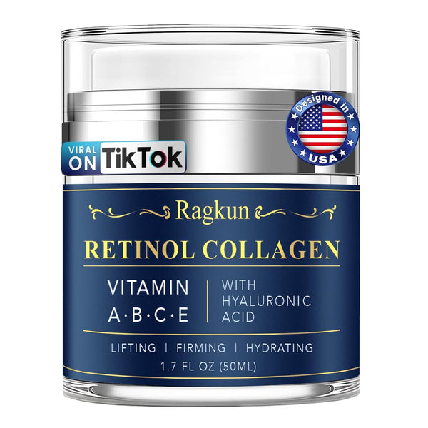 Ragkun Retinol Collagen – 50ml | Anti-Aging, Firming & Hydrating Face Cream
