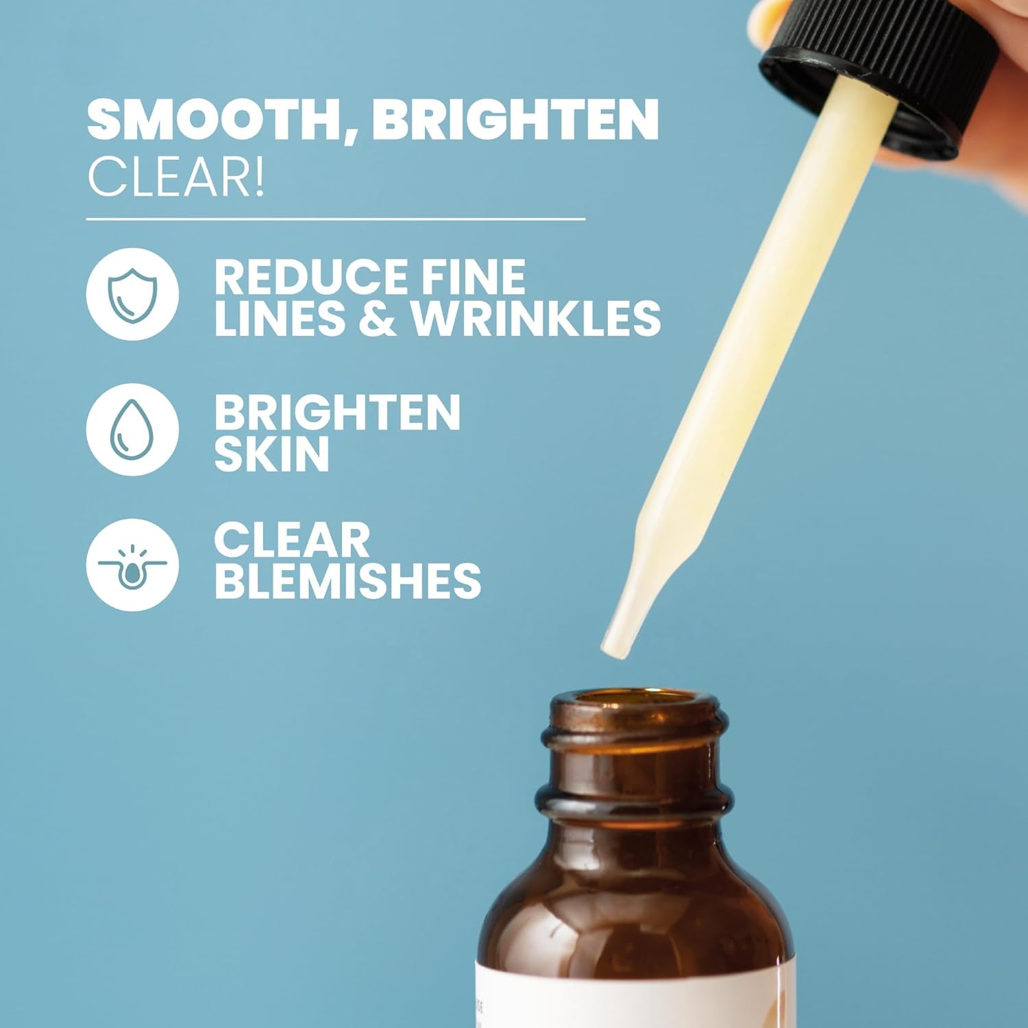 Eva Naturals Vitamin C+ Skin Clearing Serum – 30ml | Anti-Blemish, Pore-Refining & Brightening Face Serum