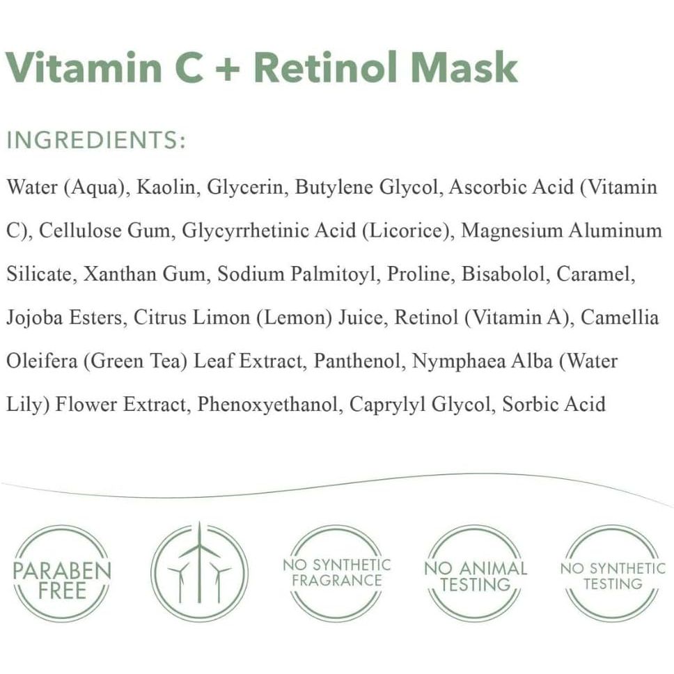 emerginC Vitamin C + Retinol Mask – 50ml | Brightening, Smoothing & Anti-Ageing