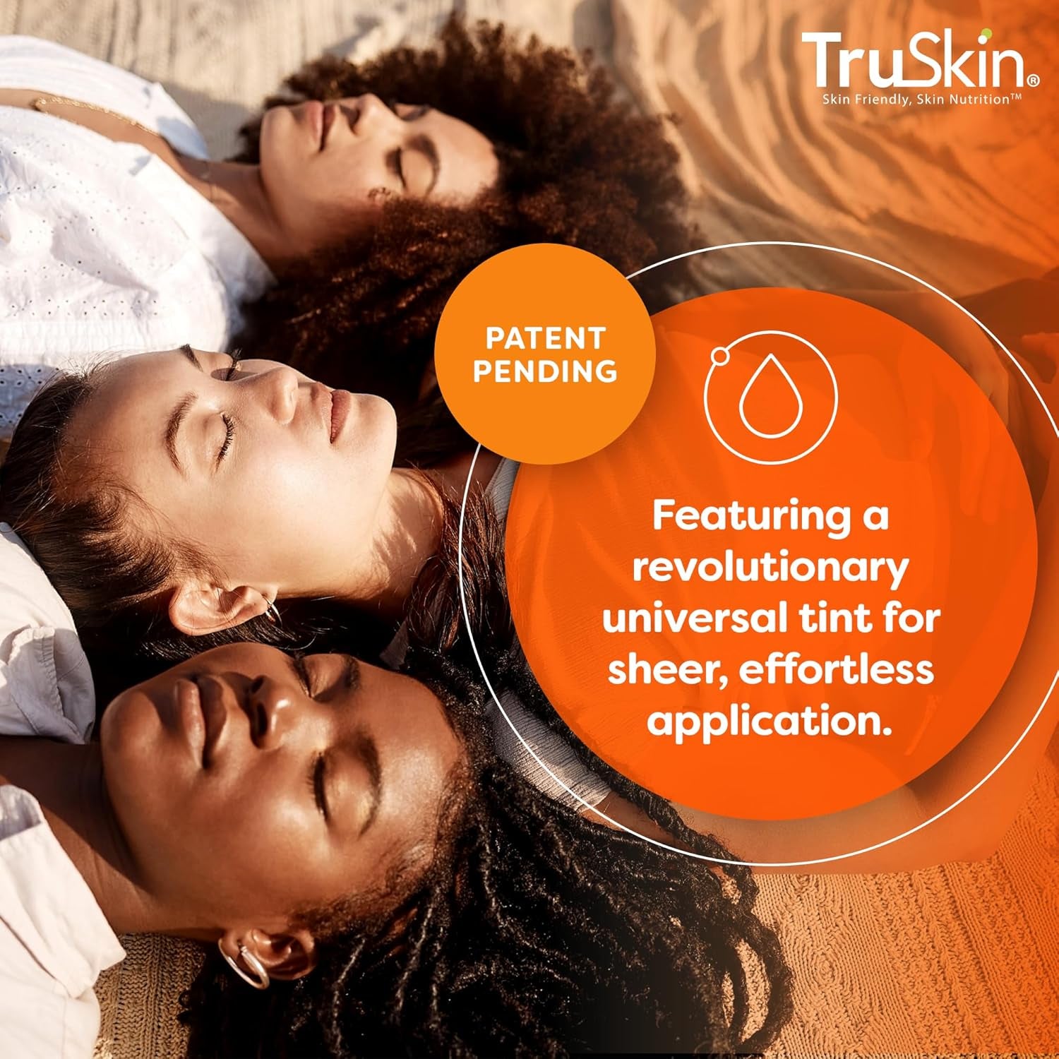 TruSkin SPF 30 Mineral Sunscreen Facial Serum – 30ml | Tinted Broad-Spectrum Sun Protection with Vitamin C & Hydration Boost