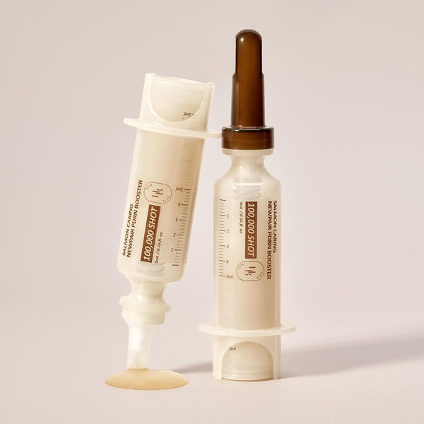 HEVEBLUE Salmon Caring NewPair PDRN Booster Essence – 100,000 Shot | Revitalize, Firm & Restore Youthful Radiance