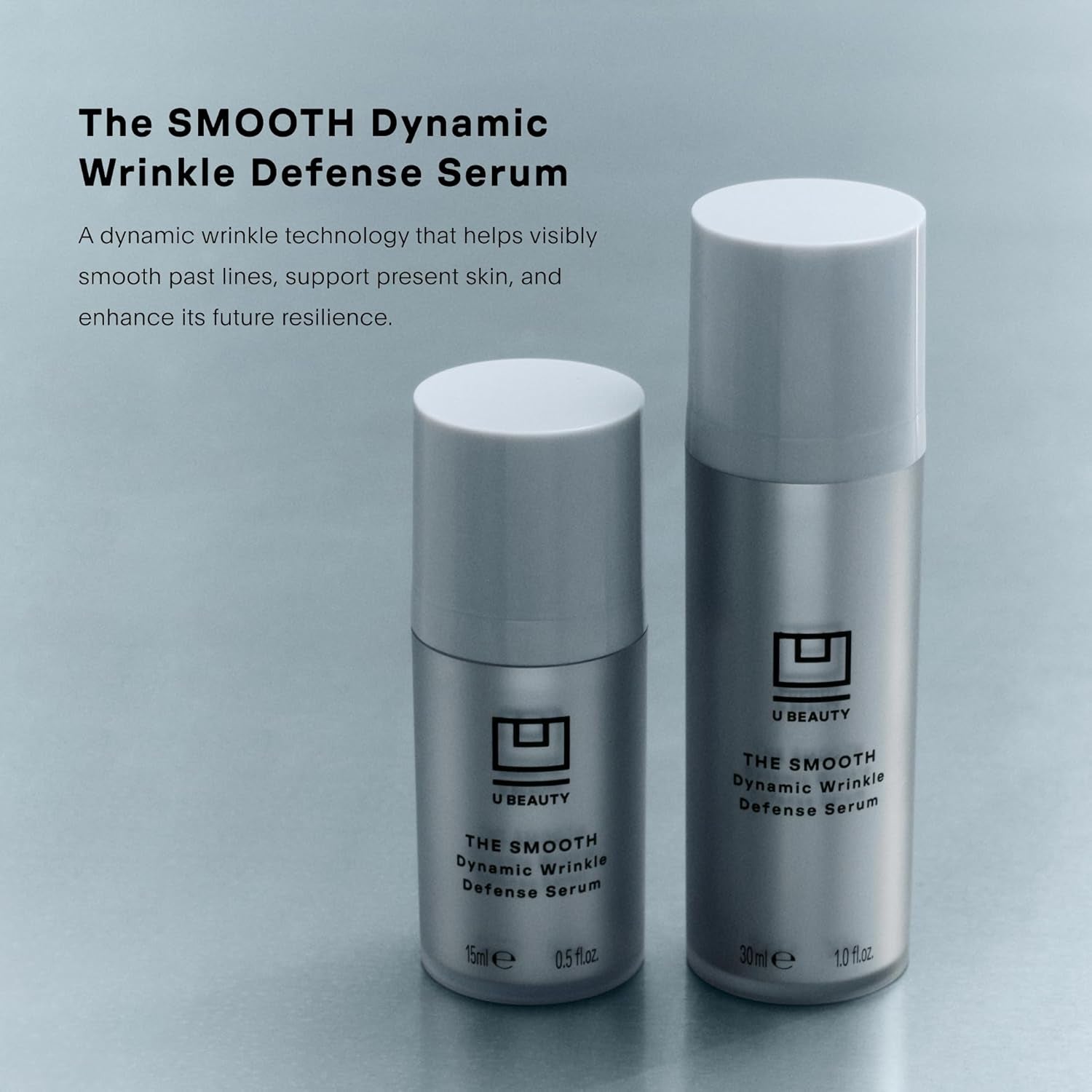 U Beauty THE SMOOTH Dynamic Wrinkle Defense Serum – 30ml | Multi-Peptide Anti-Aging & Firming Treatment