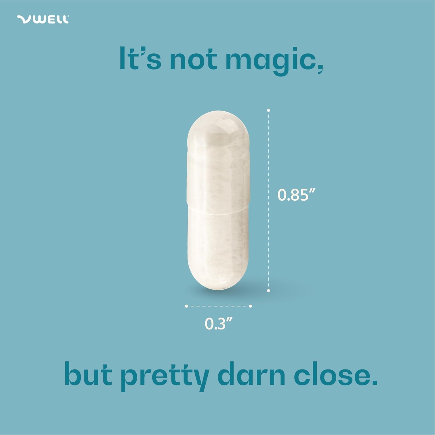 VWELL Boric Acid 600mg – 30 Vaginal Suppositories x 2 Packs | pH Balance & Odor Control