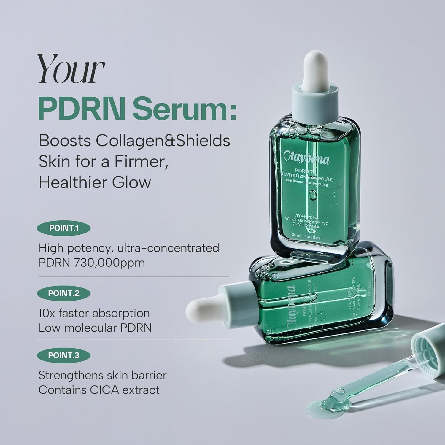 Maybena PDRN 73 Revitalizing Ampoule - 30ml