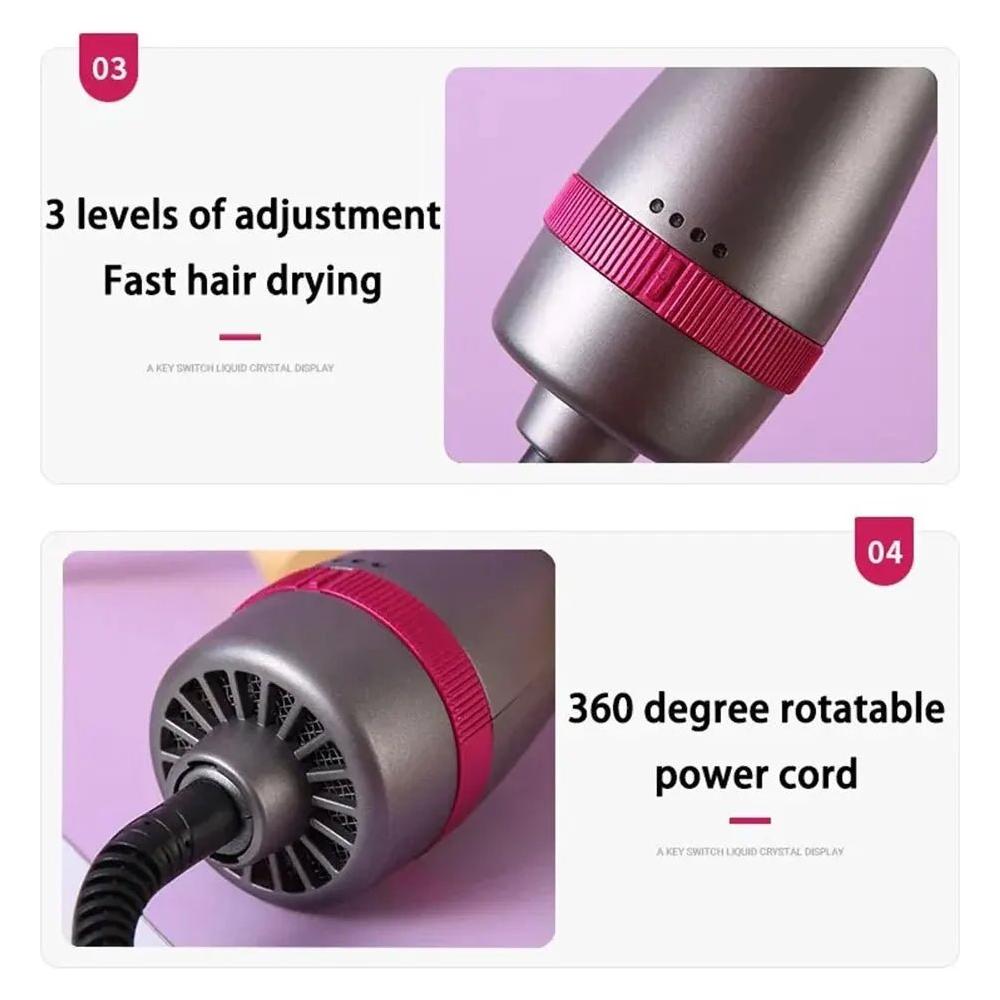 3 In 1 Hot Air Comb Styling - Glam Global UKGlam Global UK