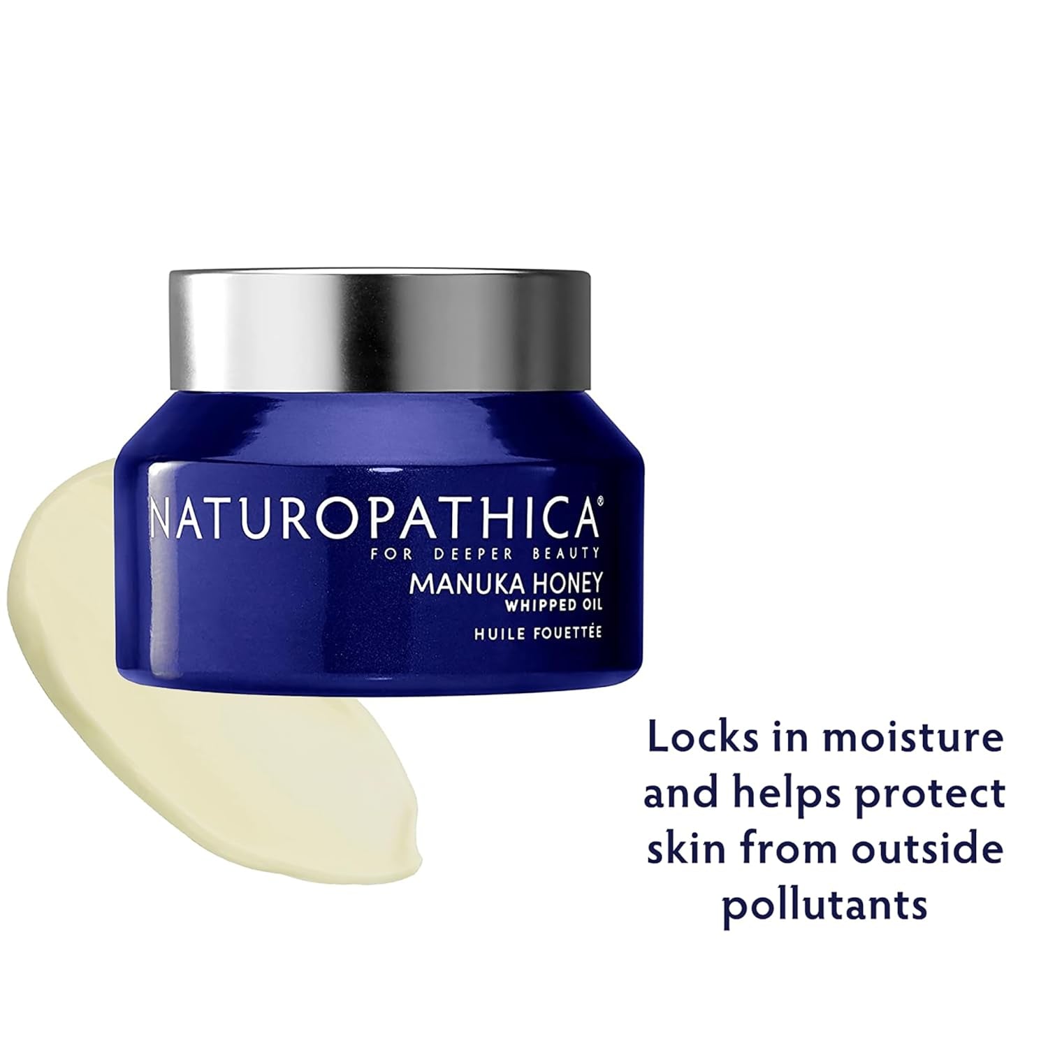 Naturopathica Manuka Honey Whipped Oil – 50ml | Hydrating & Antioxidant-Rich Facial Oil