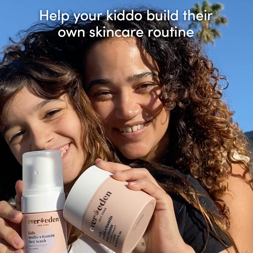 Evereden Kids Multi-Vitamin Face Cream (Melon Juice) – 50ml | Gentle Daily Hydration with Omegas & Vitamins