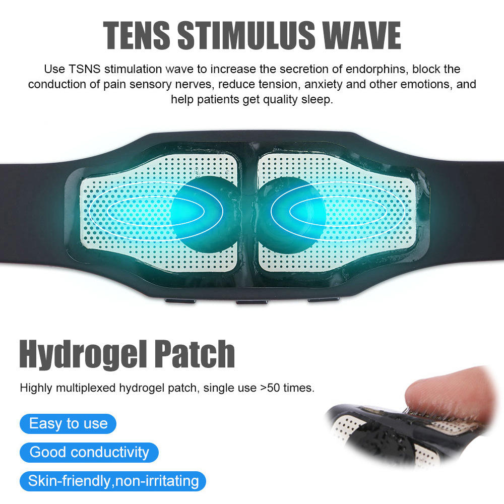 Smart EMS Sleep Aid Device – Portable Electrotherapy Relaxation Massager (Multiple Colours)