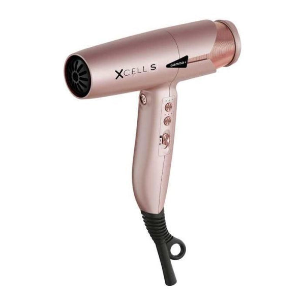 Gamma+ XCell S Hair Dryer – Rose Gold | Ultra-Lightweight, 120,000 RPM Professional Dryer with AI Heat Control & Ionic Technology (Copy)