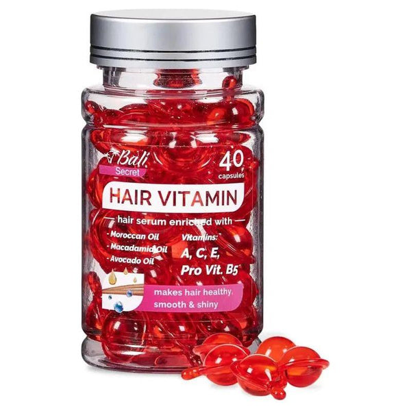 Bali Secret Serum by Hussell Hair - the Original Bali Secret, No Rinse Hair Serum with Argan, Macadamia, Avocado Oils - Vitamins A,C,E Pro B5