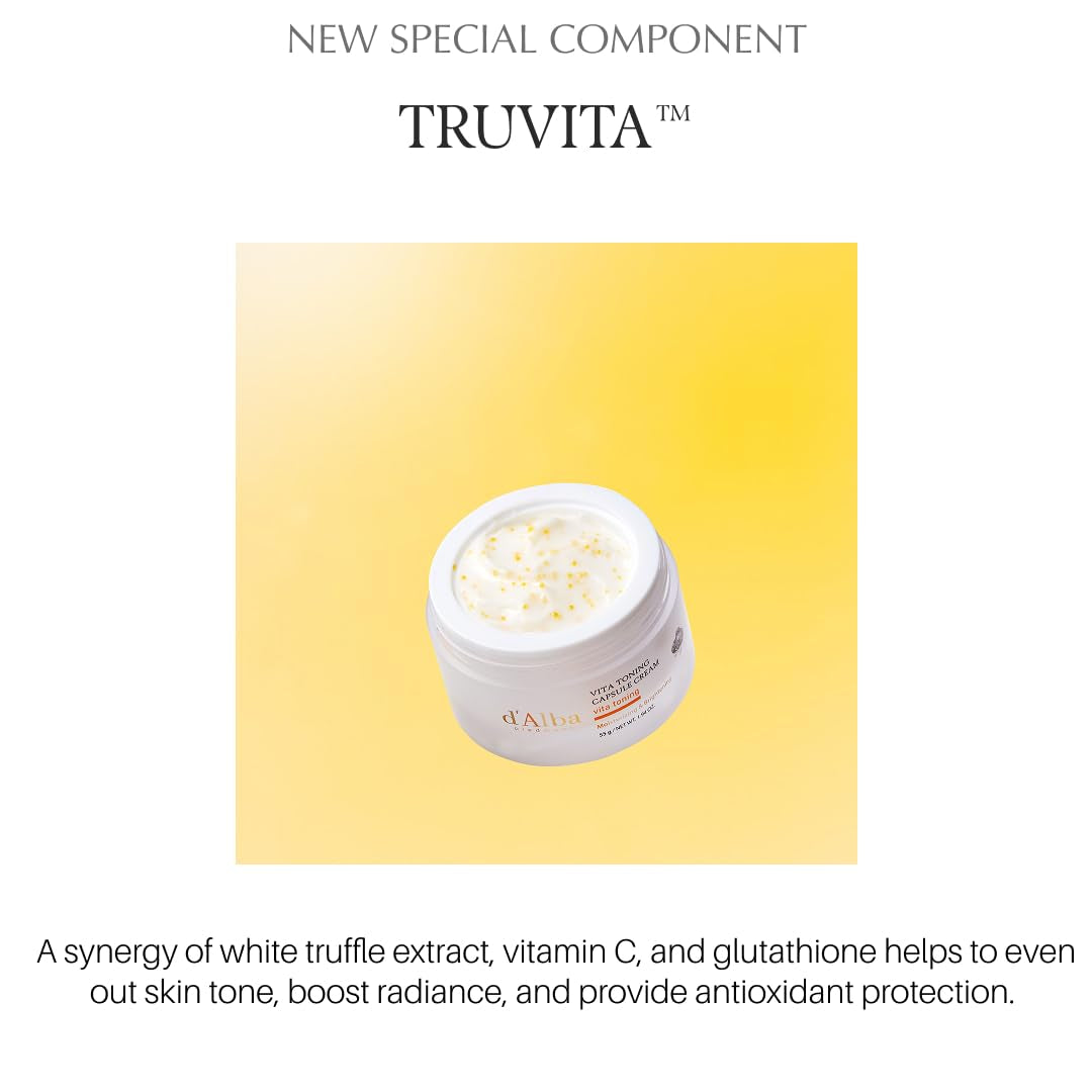 d'alba Piedmont Vita Toning Capsule Cream - 55g