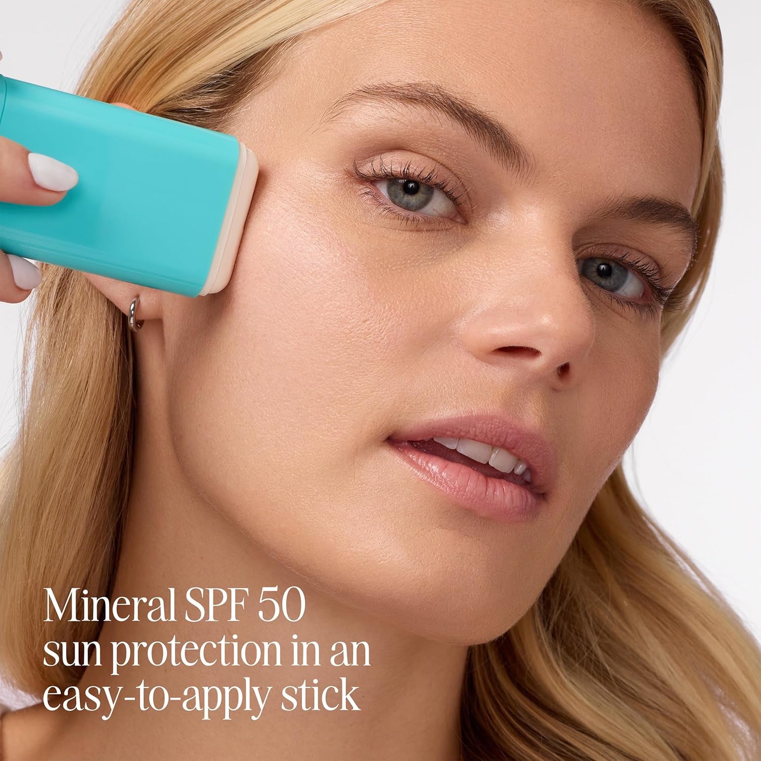 COOLA Mineral Sunscreen Stick SPF 50 Fragrance-Free – 17g | Sheer, Reef-Safe Sun Protection for Sensitive Skin