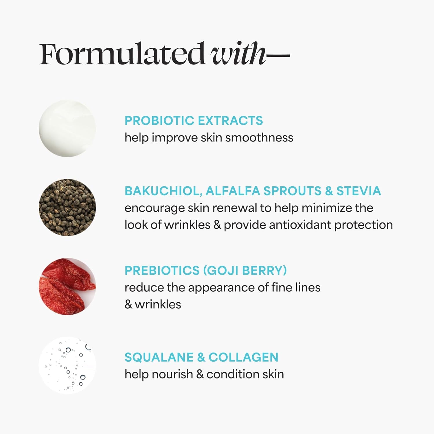 Skin Care Wrinkle Treatment Drops - Retinol Alternative Serum, Anti-Aging, Minimizes Wrinkles, Contains Bakuchiol, Alfalfa Sprouts, and Stevia, 0.98 Oz.