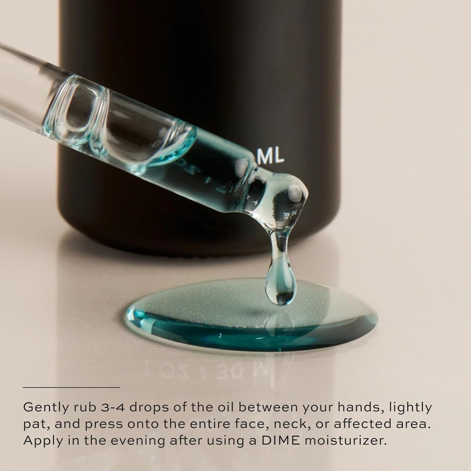 DIME Blue Facial Oil – 30ml | Calming Hydration & Blemish Relief with Blue Tansy & Rosehip