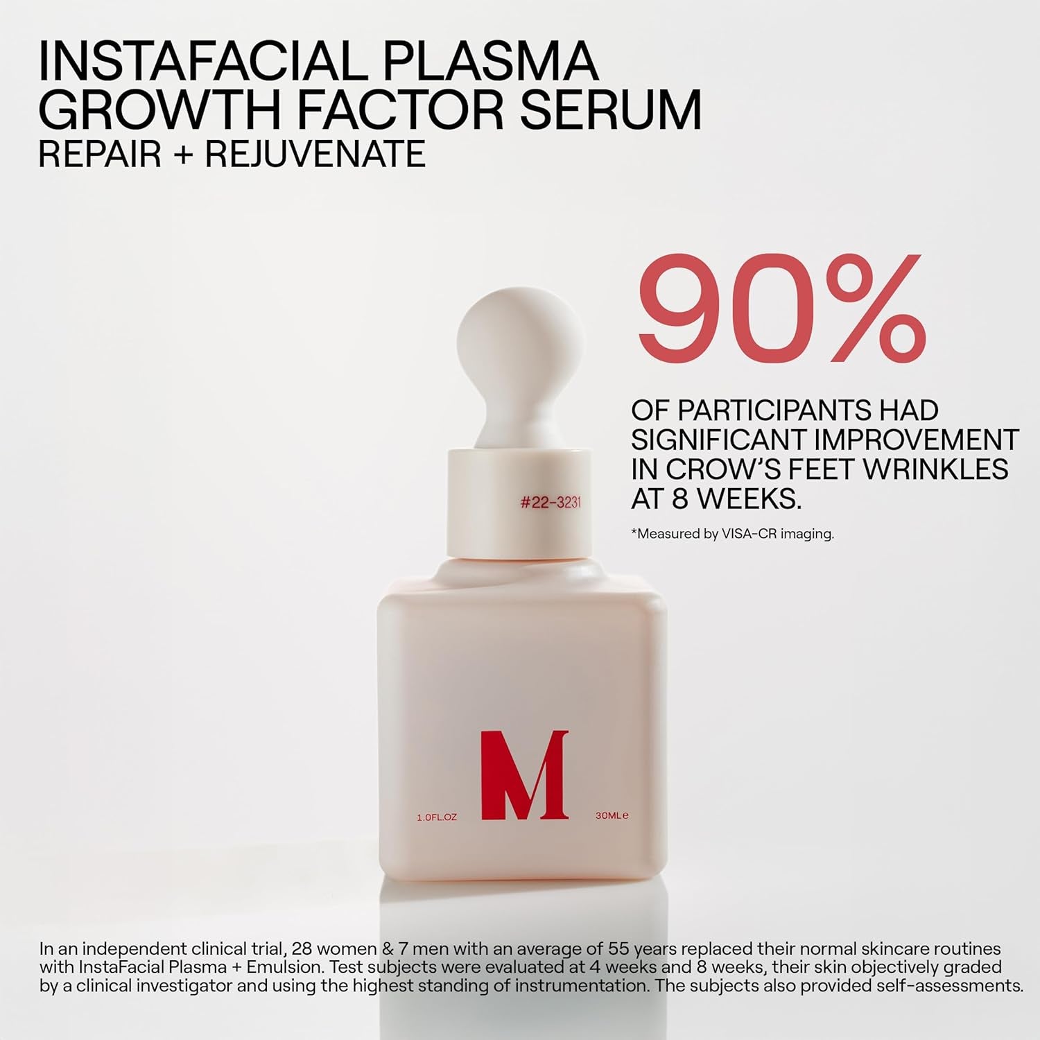 Dr. Diamond’s Metacine Instafacial Plasma Growth Factor Serum – 30ml | Bioidentical Growth Factors for Firm, Youthful Skin