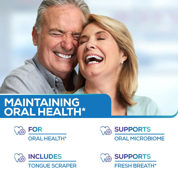 Pure Research RESTORE Oral Probiotic – 60 Chewable Tablets | Mint Flavour | Fresh Breath, Gum & Dental Health Support