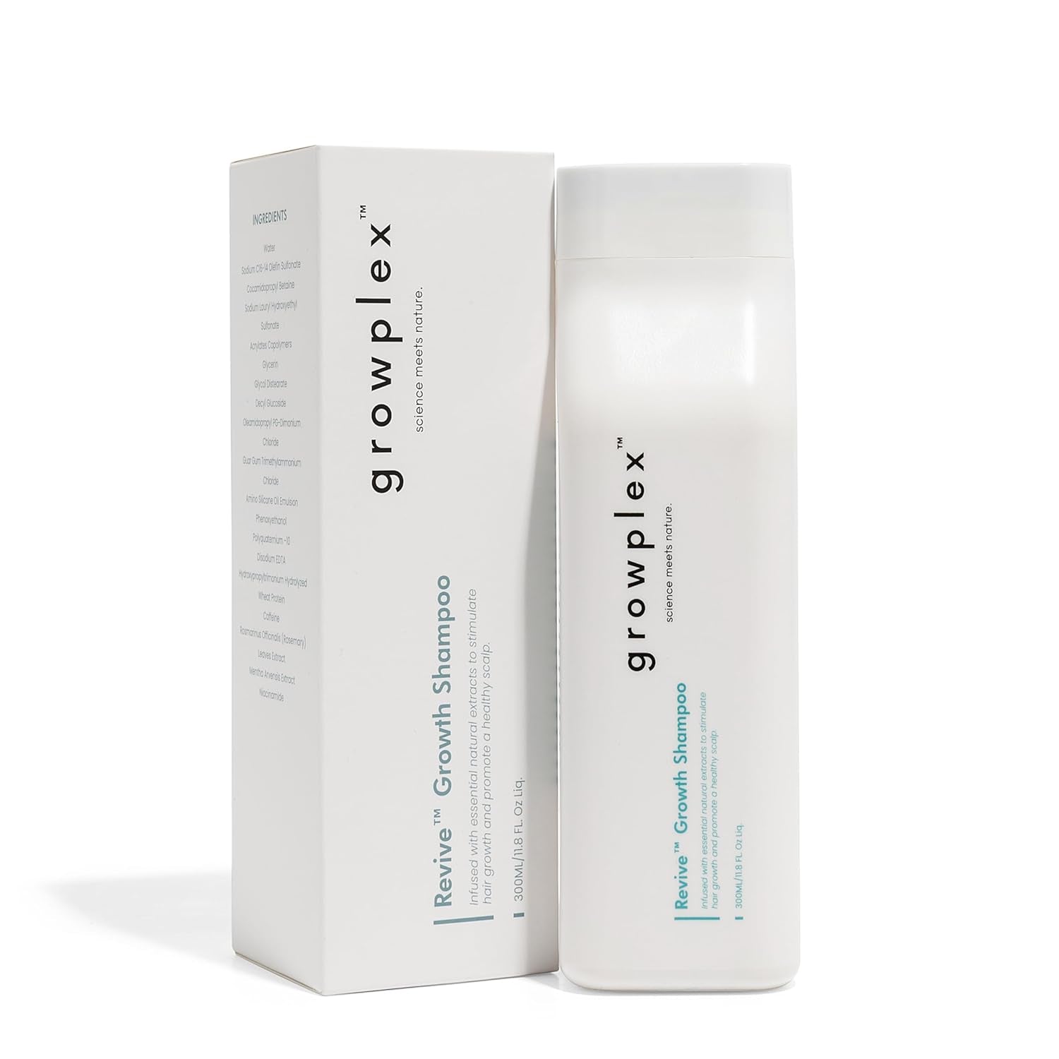 Revive Hair Strengthening Shampoo – with Biotin, Caffeine, Rosemary & Niacinamide – Supports Thicker, Fuller-Looking Hair – Sulfate-Free – 250Ml