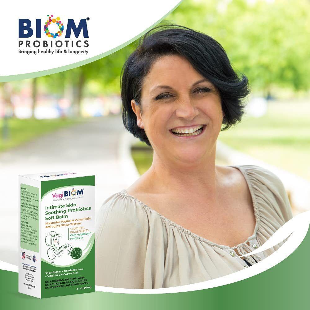 VagiBiom Intimate Skin Soothing Probiotic Soft Balm – 60ml | Nourishing Relief for Feminine Comfort