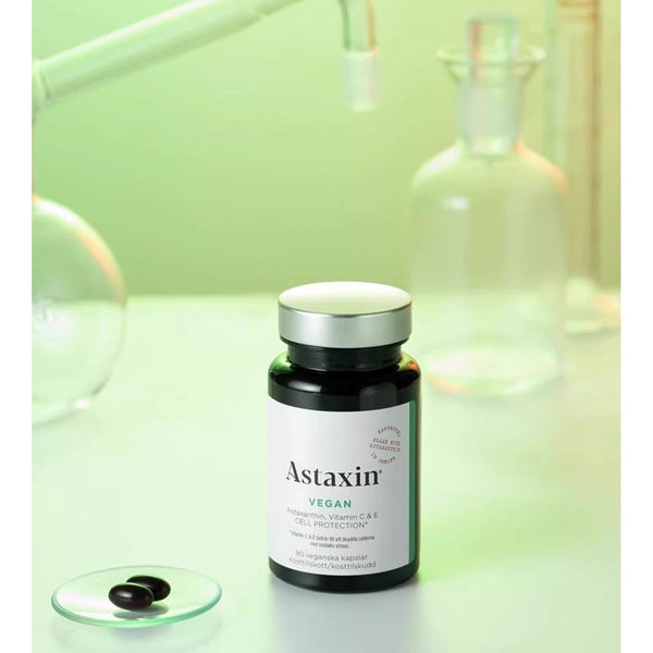 ASTAXIN Vagen Astaxanthin, Vitamin C & E – 90 Capsules | Advanced Antioxidant & Cell Protection Supplement