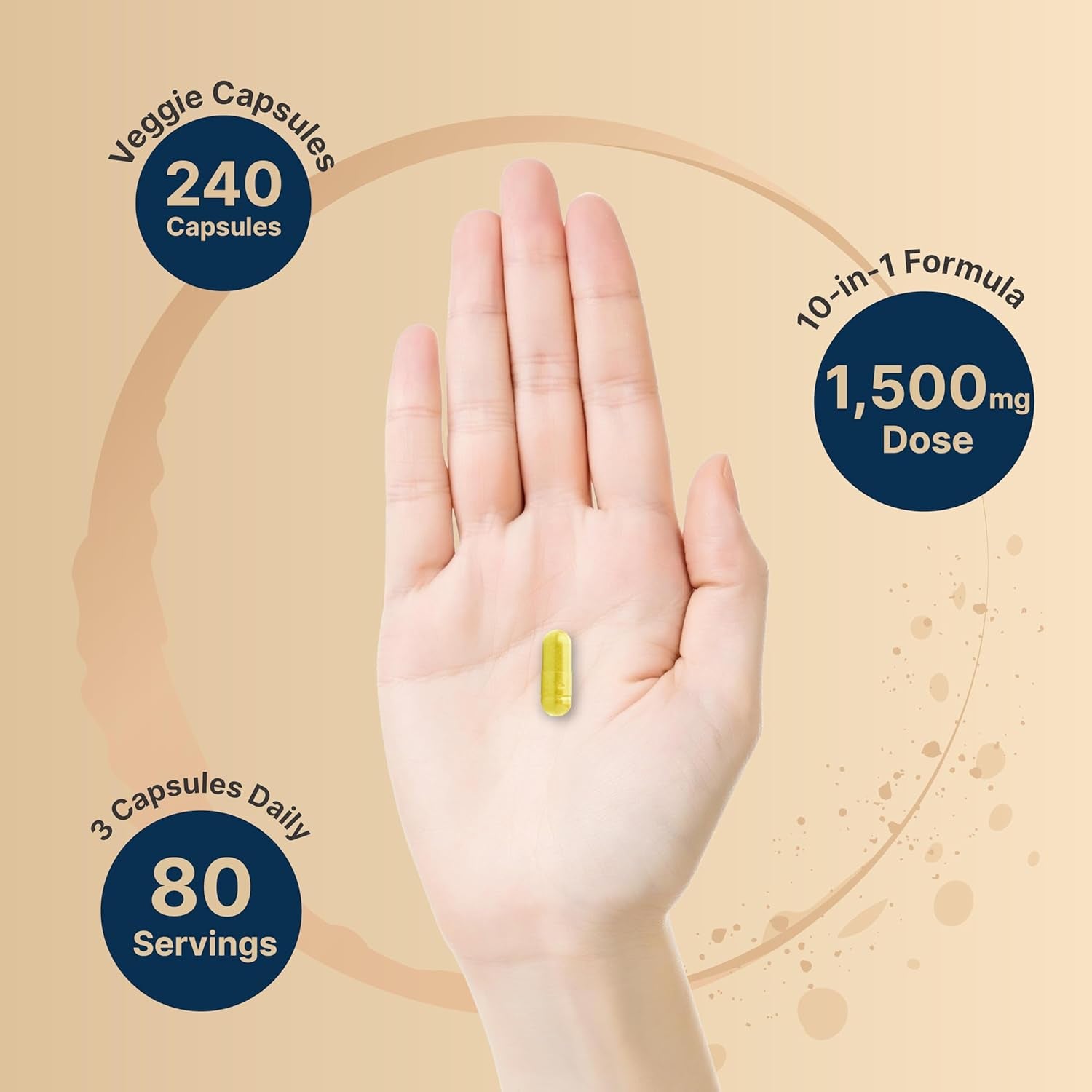 NatureBell NAD+ Resveratrol + Hyaluronic Acid – 240 Veggie Capsules | 11-in-1 Anti-Aging, Energy & Beauty Formula