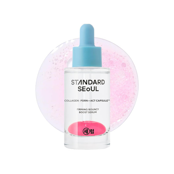 Standard Seoul Firming Bouncy Boost Serum – 30ml | Bakuchiol Anti-Ageing Korean Serum for Smooth, Firm Skin