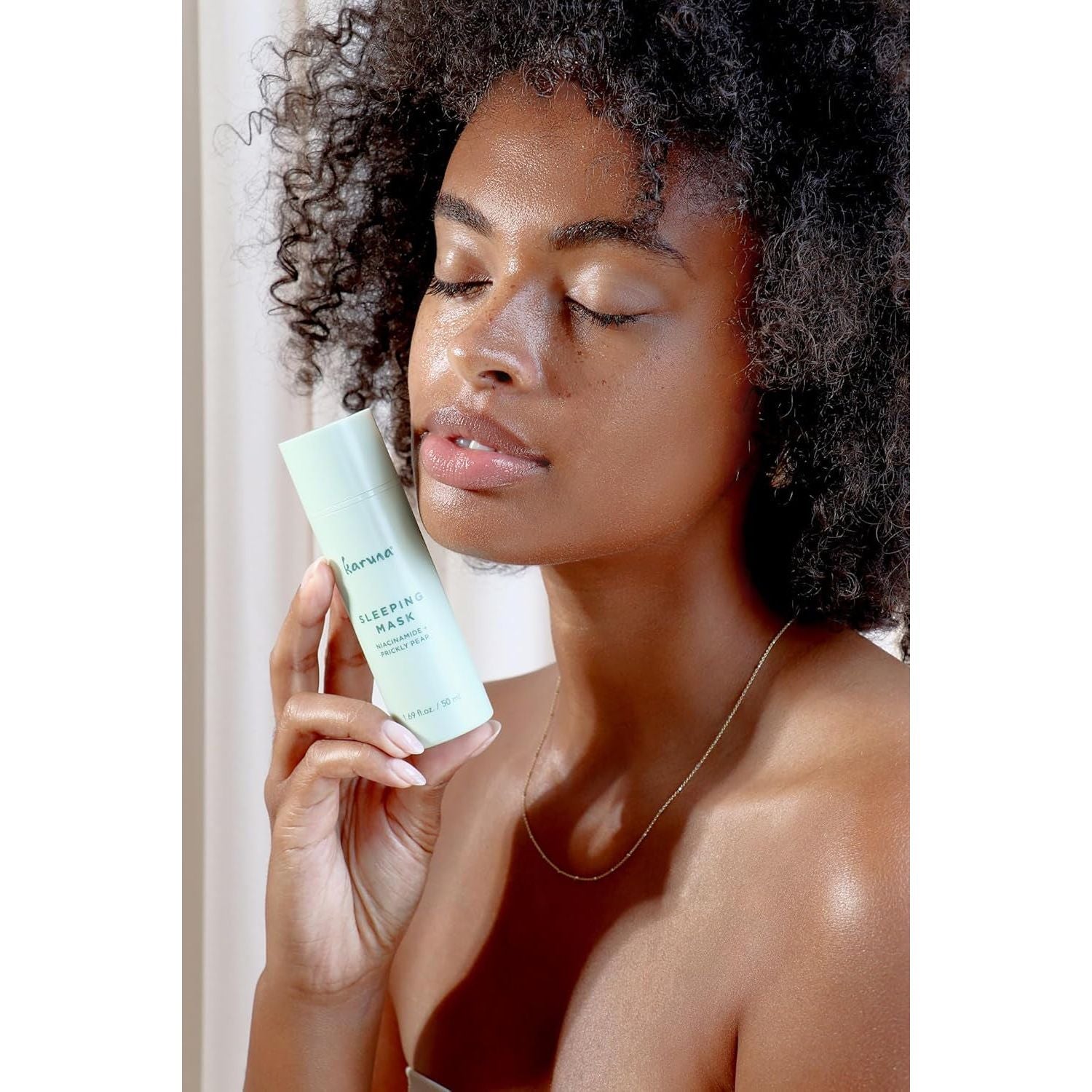 Karuna Sleeping Mask – 50ml | Overnight Moisture Mask with Niacinamide & Shea Butter for Hydrated, Balanced Skin