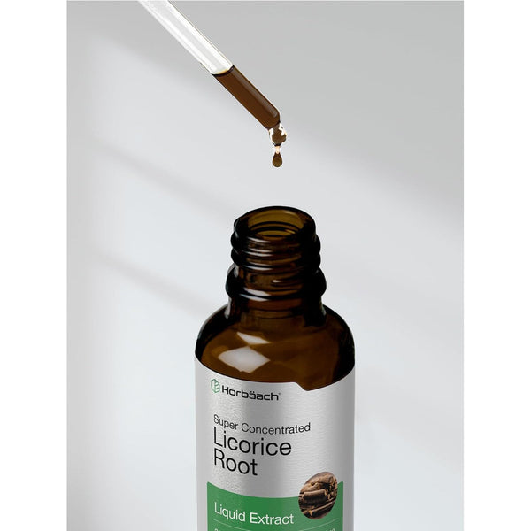 Licorice Root Extract | 2 Fl Oz | Alcohol Free Tincture | Vegetarian Liquid Supplement | Non-Gmo & Gluten Free