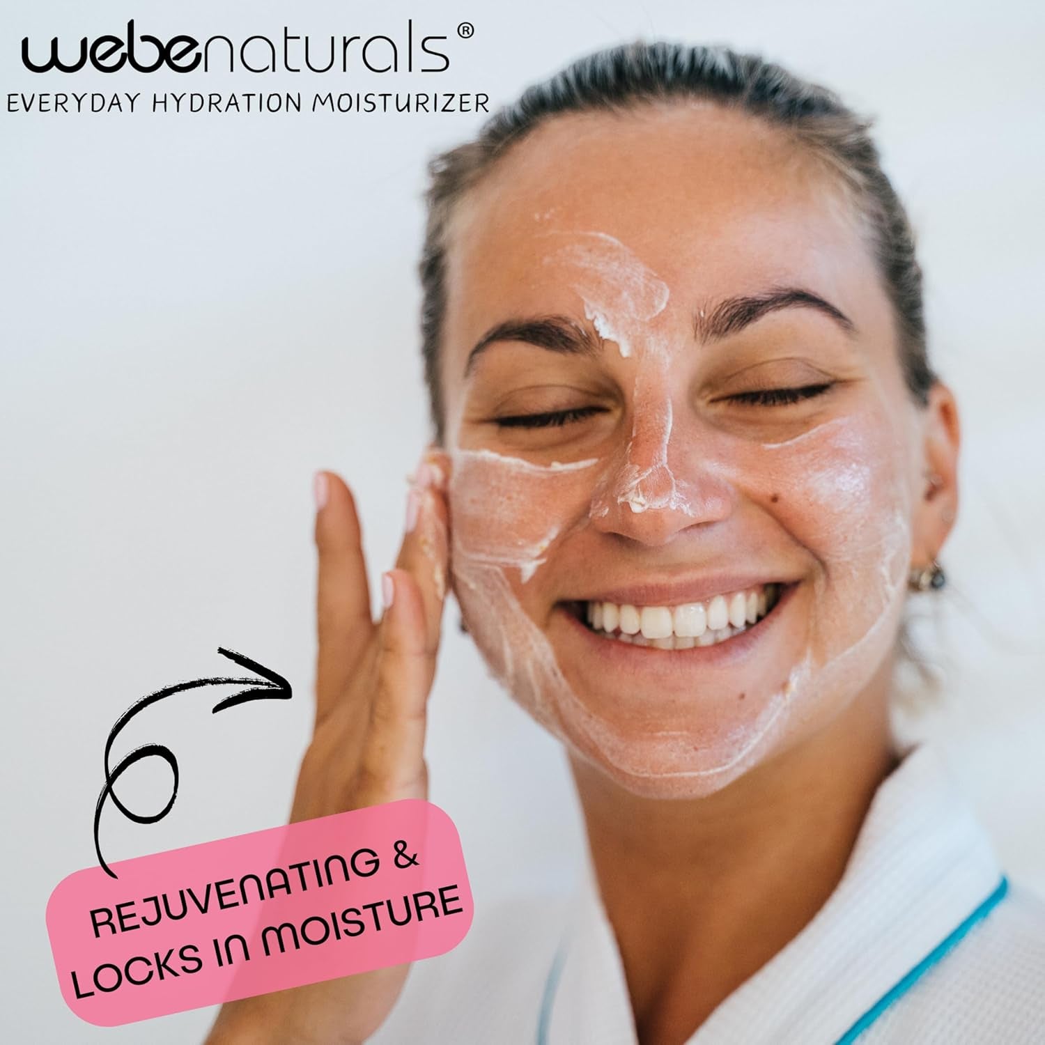 WEBE Everyday Hydration Moisturizer – 50ml | Multi-Peptide Anti-Aging & Deep Hydration