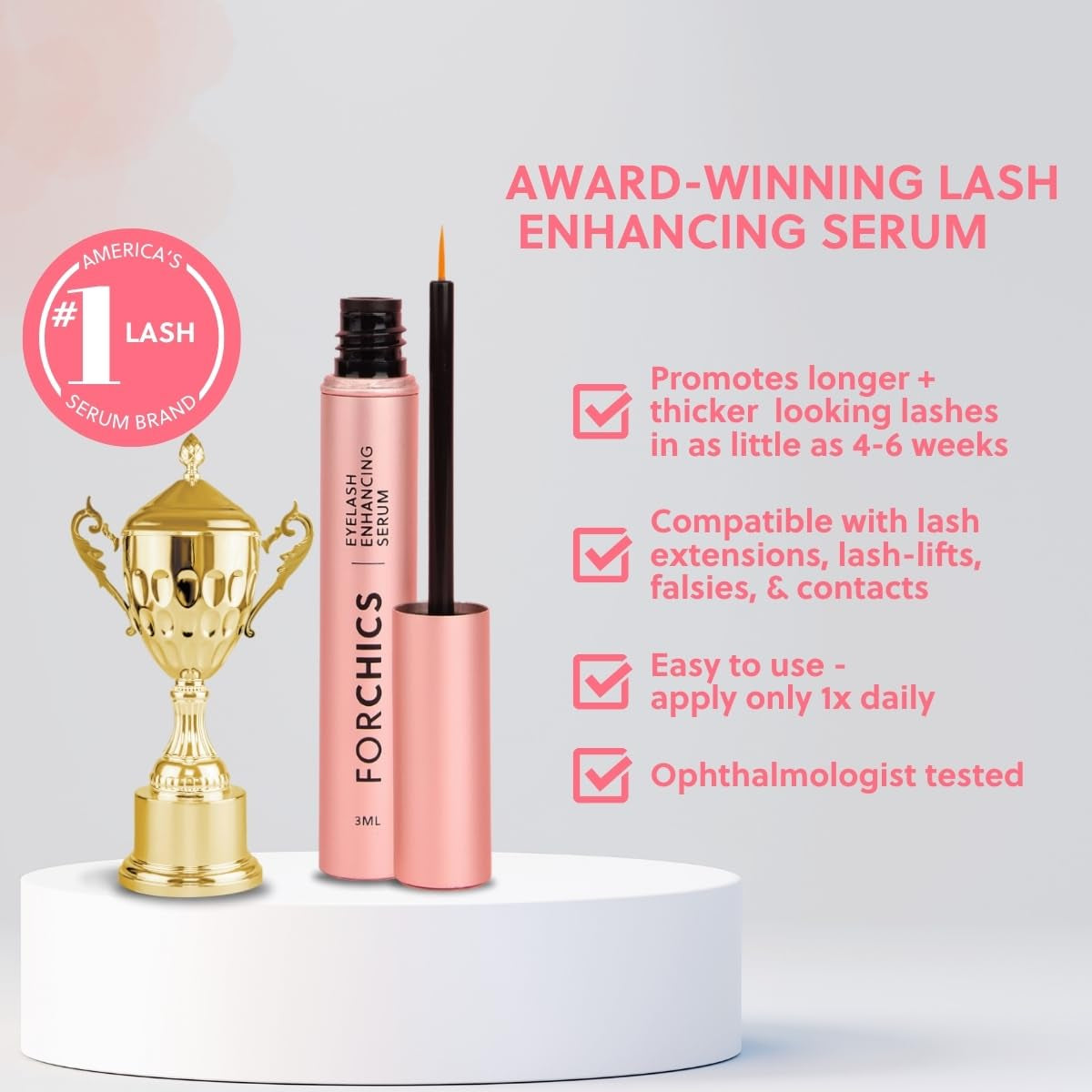 Forchics Eyelash Enhancing Serum - 3ml