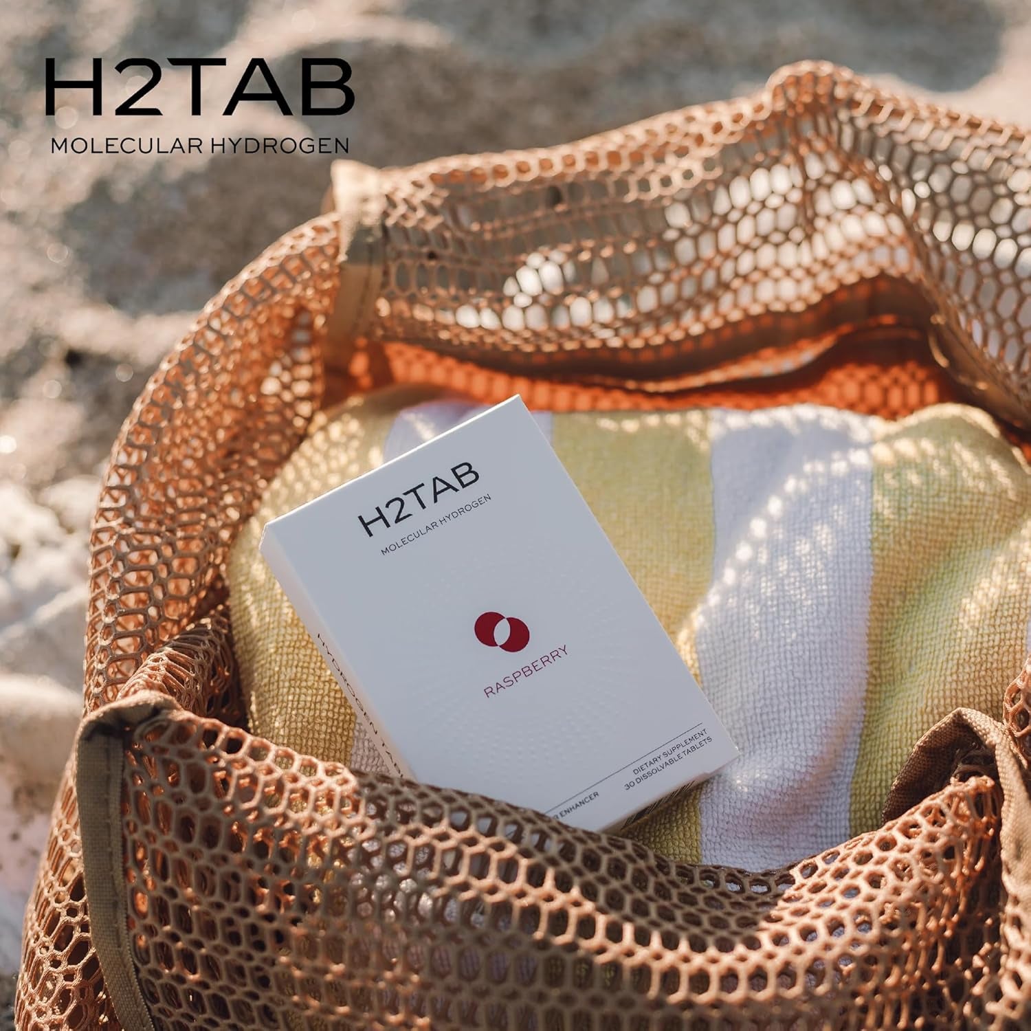 H2TAB Molecular  Hydrogen (Raspberry) - 30 Dissolvable Tablets