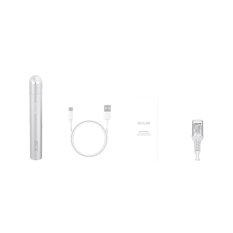 BIOLAB Ultra-Microcrystalline Skin-Promoting Beauty Device | Boost Serum Absorption & Skin Renewal with 144 Nanocrystals