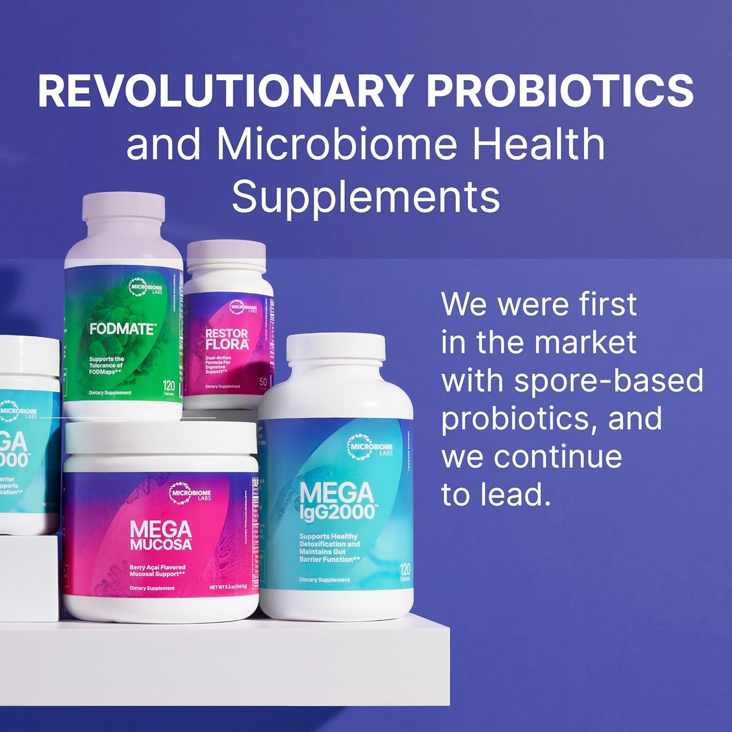 Microbiome Labs MegaSporeBiotic – 60 Capsules | DNA-Verified Spore-Based Probiotic for Gut & Immune Health