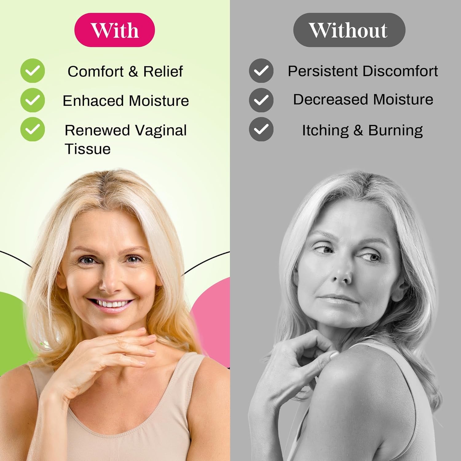 Gynatrof Vaginal Moisturizer – 50ml (20 Applications) | Fast-Acting, Hormone-Free Relief for Vaginal Dryness