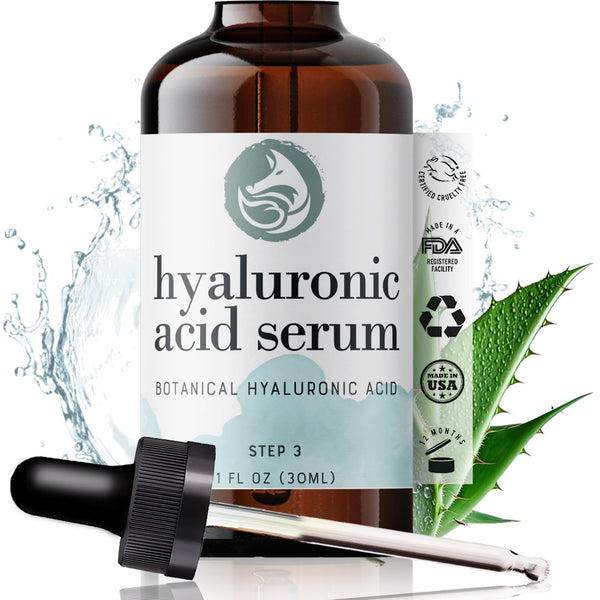 Foxbrim Naturals Hyaluronic Acid Serum – 30ml | Deep Hydration & Anti-Aging Care