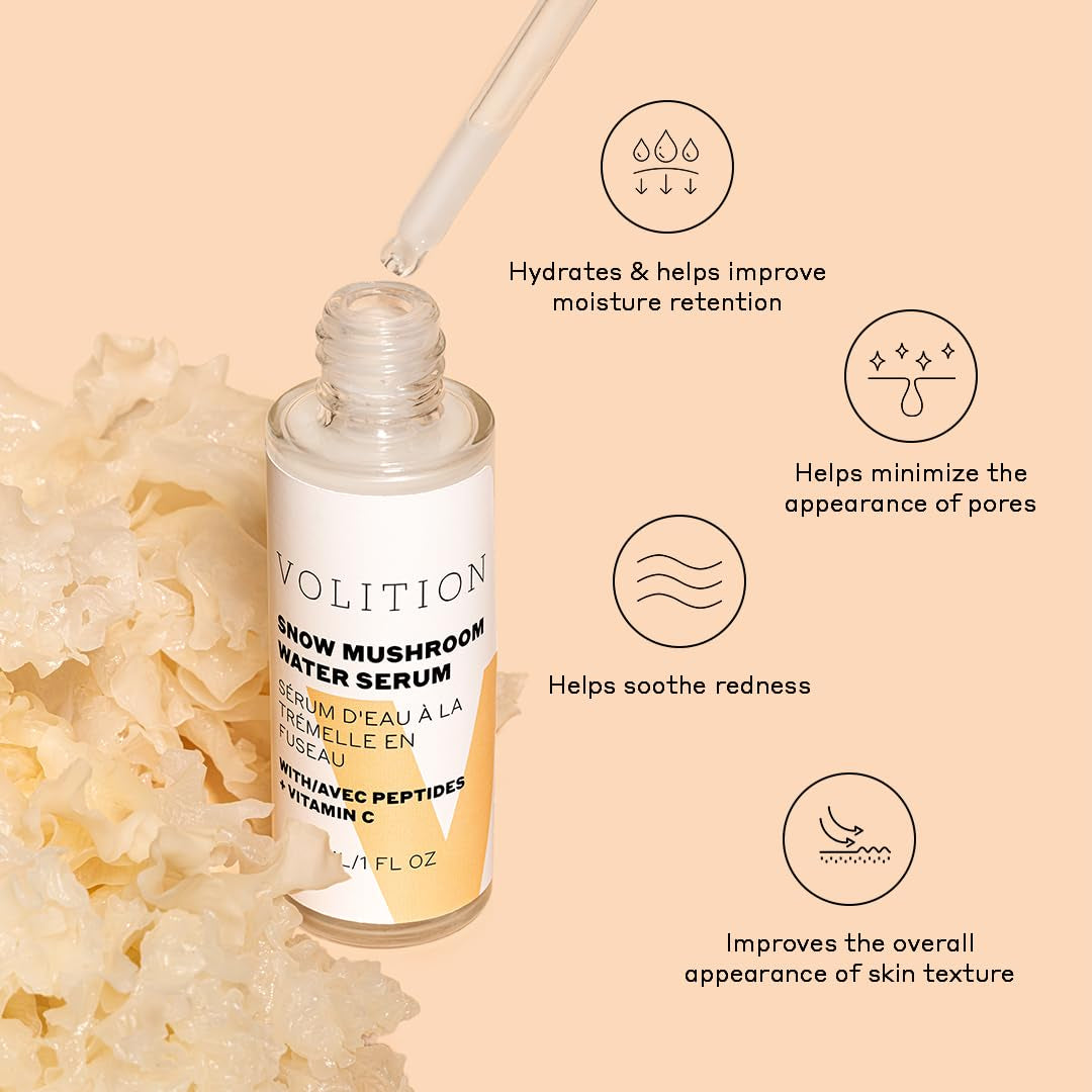 Volition Snow Mushroom Water Serum - 30ml