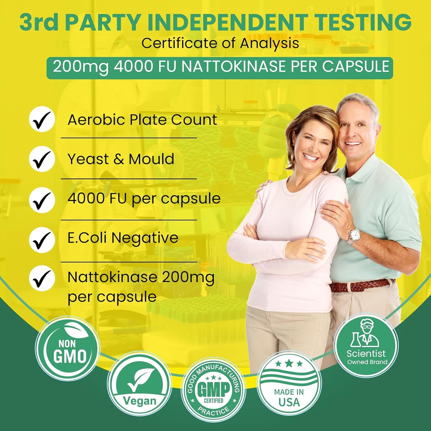 BoostCeuticals Flow Nattokinase 4000FU | 200mg – 100 Vegan Capsules | Heart, Circulation & Blood Flow Support