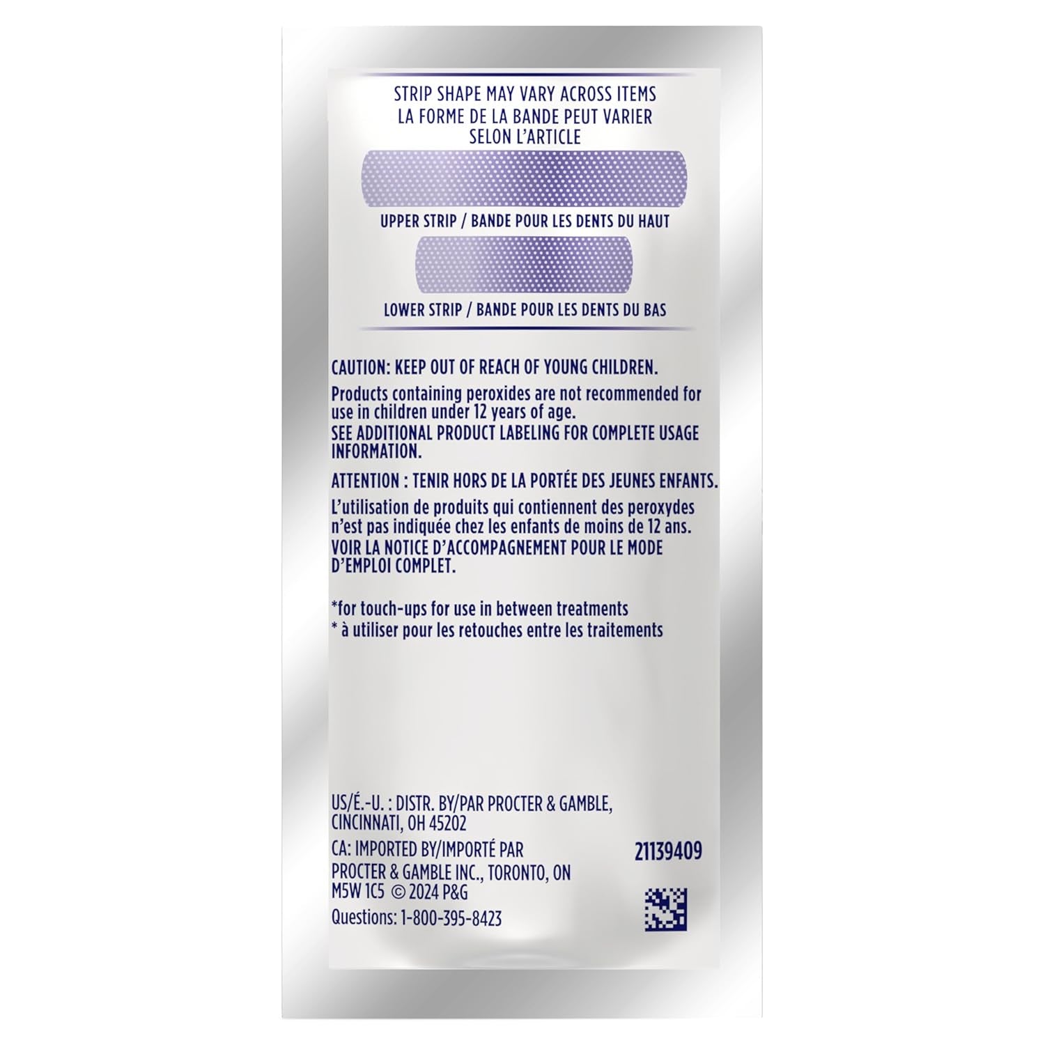 Crest 3D Whitestrips Professional Effects – 22 Treatments (44 Strips) | Professional Whitening, Deep Stain Removal & Lasting Brightness