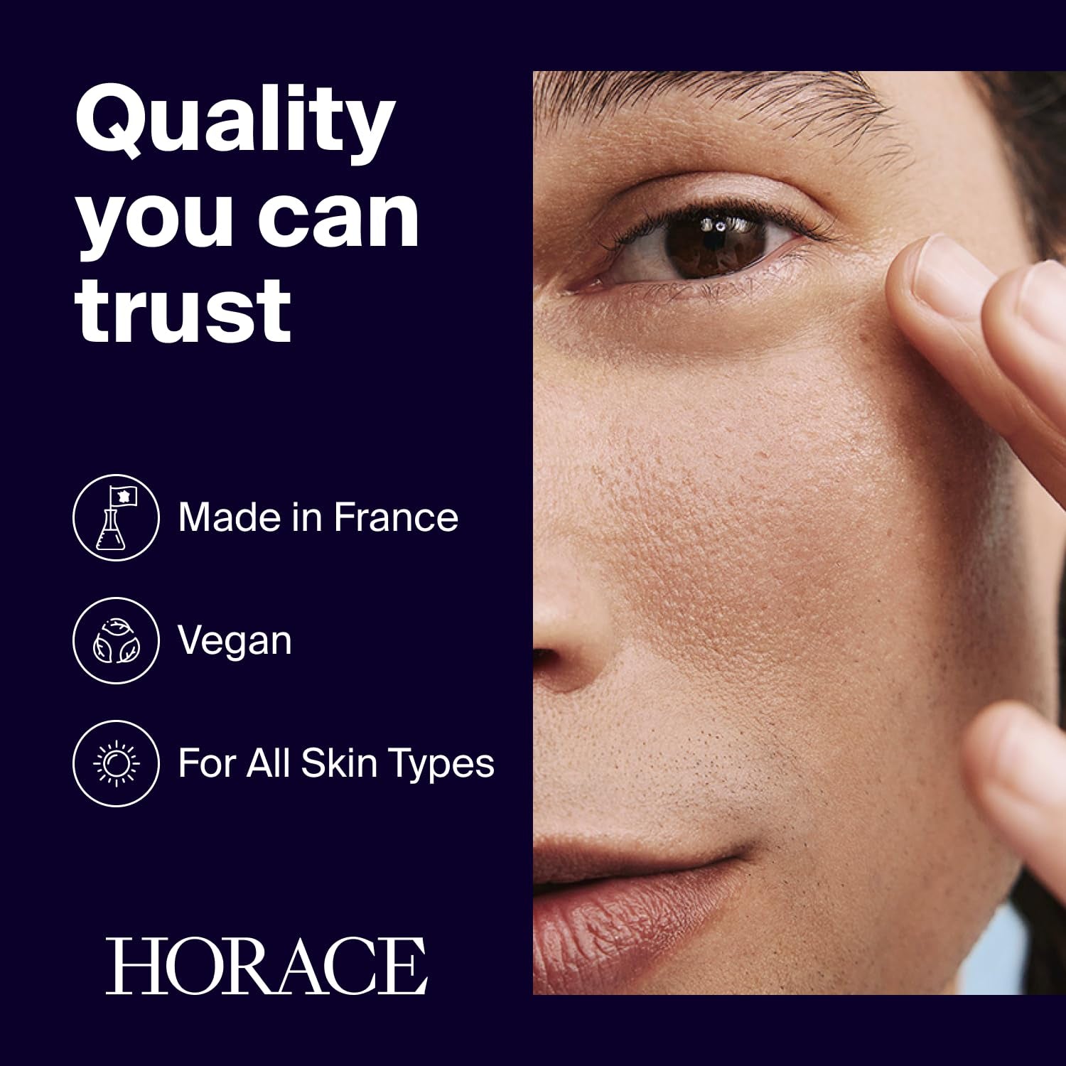 HORACE Anti-Fatigue Under Eye Patches – 5 Pairs | Depuffing, Hydrating & Brightening Gel Masks for Tired Eyes