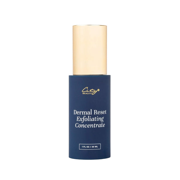 City Beauty Dermal Reset Exfoliating Concentrate – 30ml | Brightens, Firms & Smooths Skin Texture