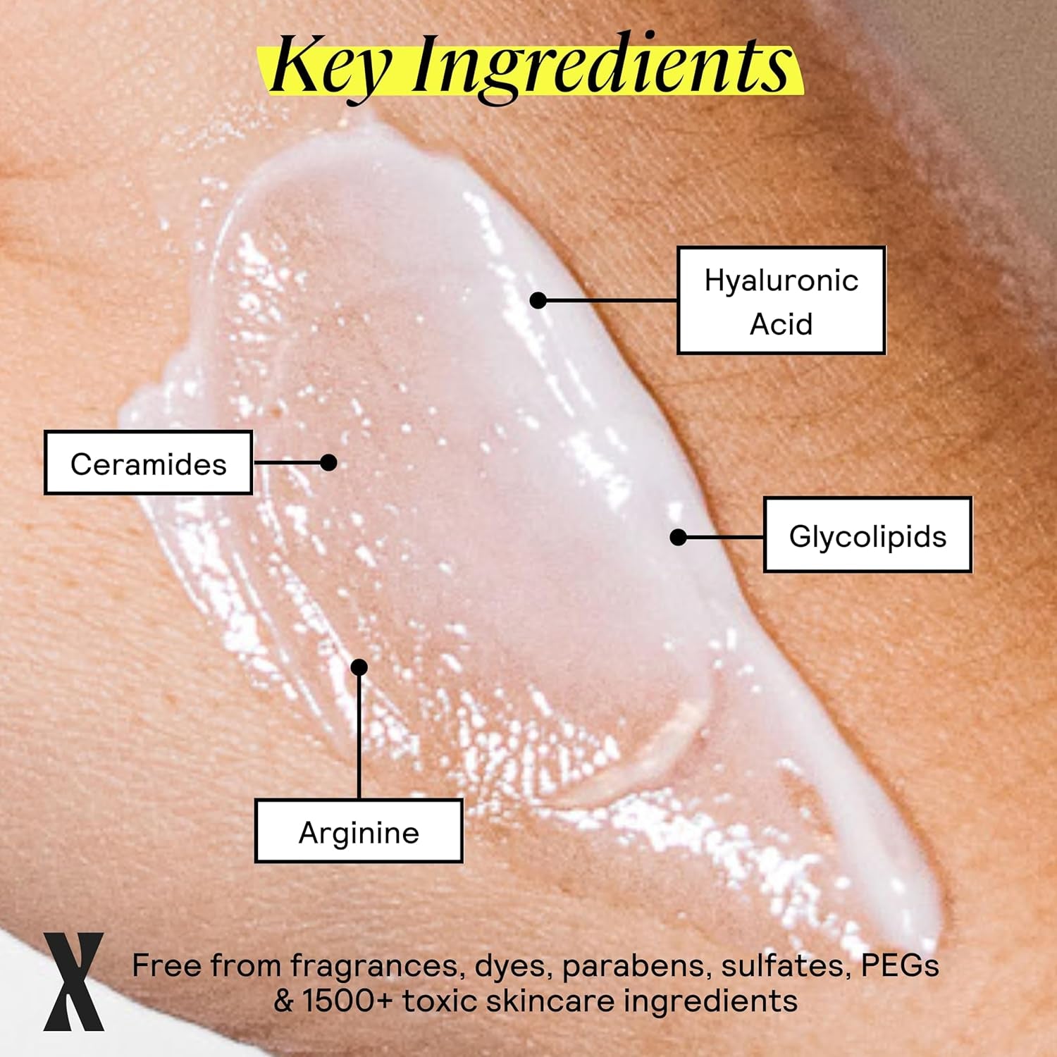 Moisturizing Lotion - Daily Face Moisturizer & Body Lotion for Sensitive Skin - Ceramides & Hyaluronic Acid - No Common Irritants - Non-Comedogenic - Oil-Free - Fragrance Free - 10 Ounce