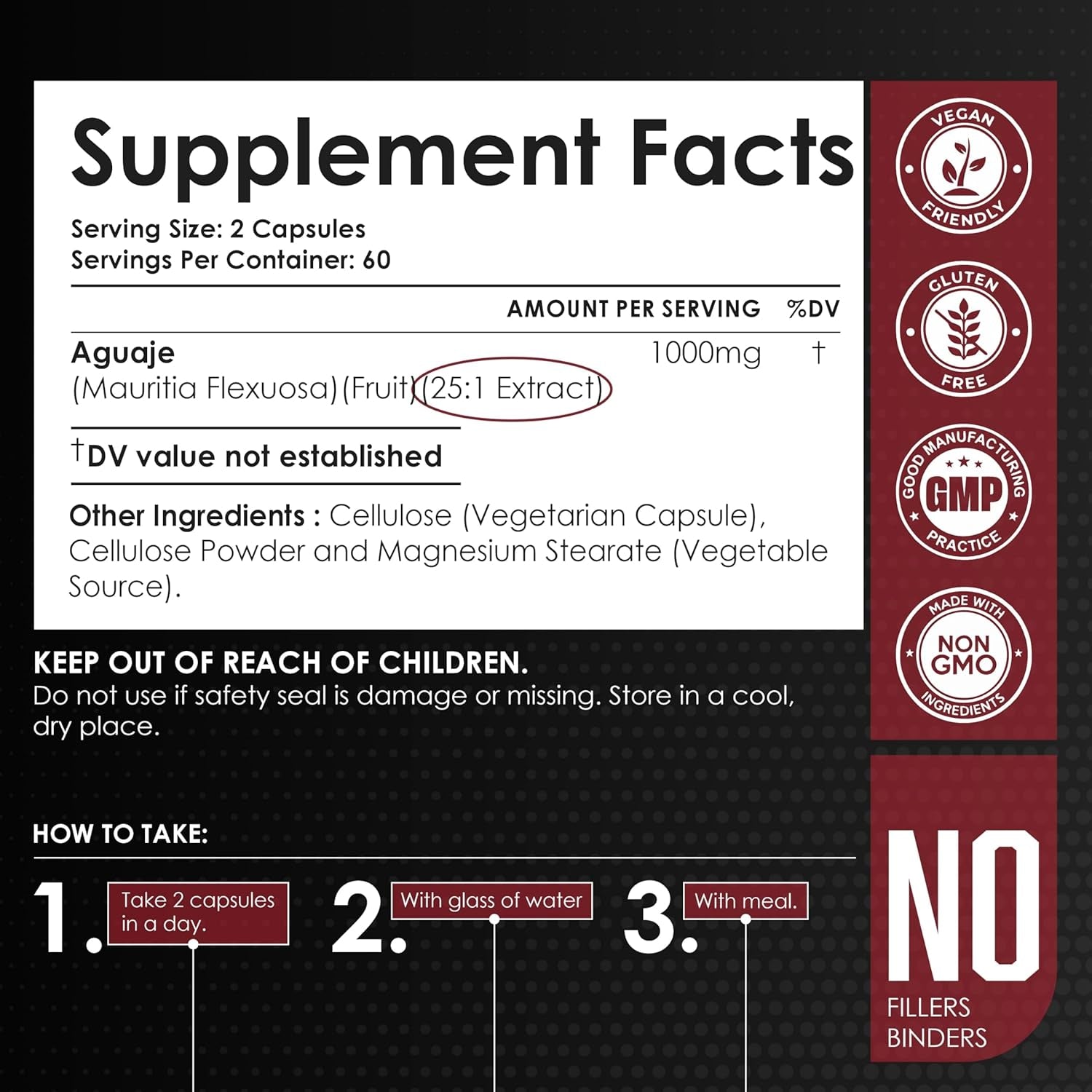 AMALTH AGUAJE Fruit Extract – 120 Capsules | Hormonal Balance & Feminine Wellness Support