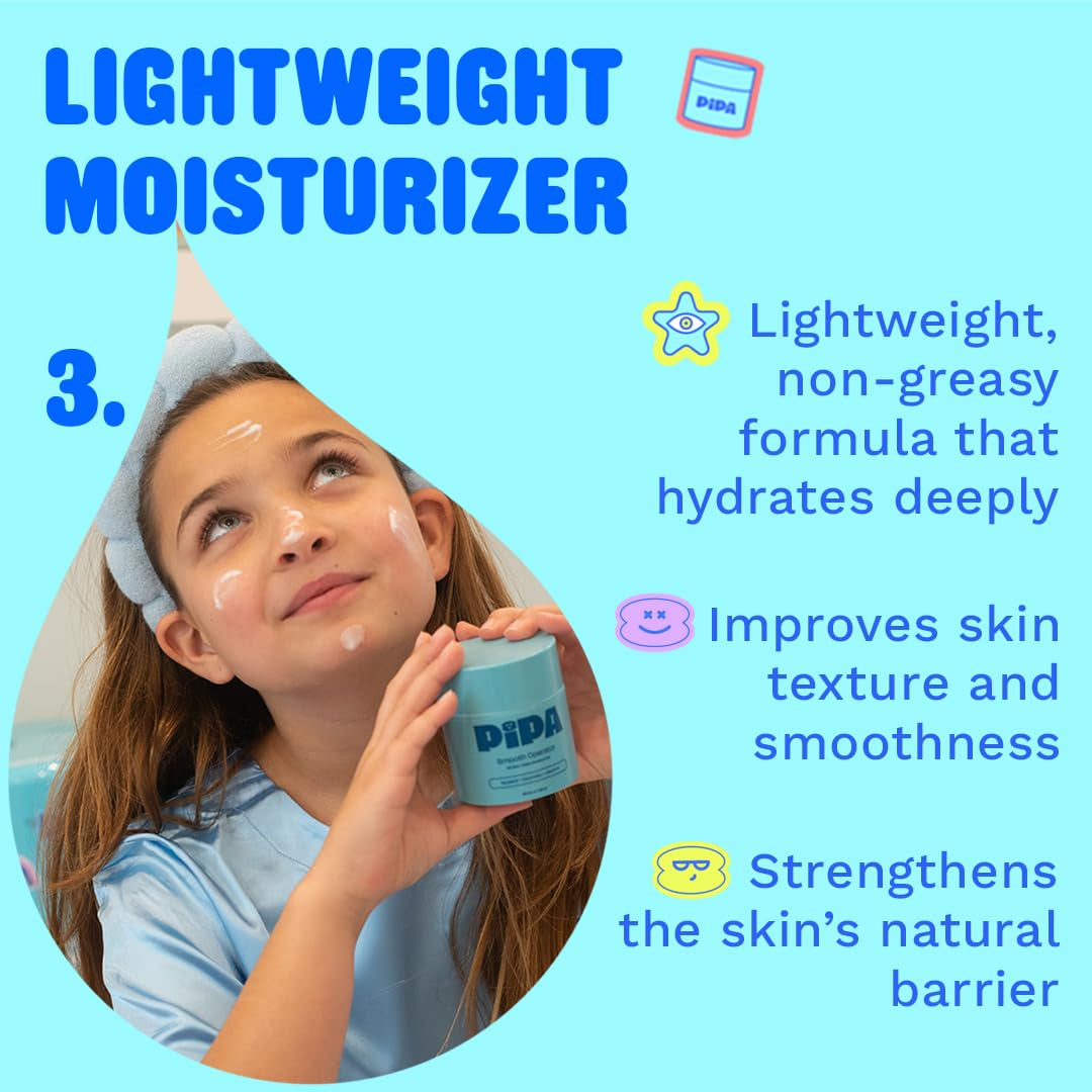 Skincare Start Young Bundle Gift Set | 3-Step Birthday Gift Skin Care Routine for Girls & Tweens 8 to 12 | Alcohol-Free & Safe | Includes Foam Face Cleanser, Face Moisturizer & Facial Mist