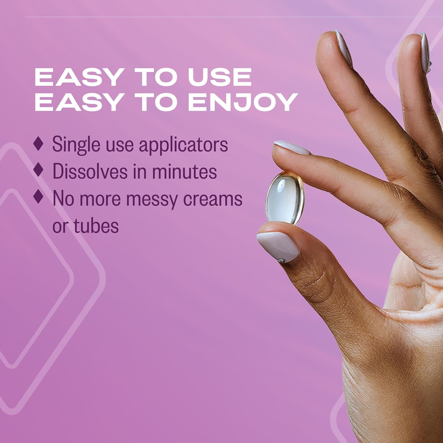 K-Y Liquibeads Vaginal Moisturizer – 6 Ovule Inserts & 6 Disposable Applicators | Long-Lasting Intimate Comfort & Hydration