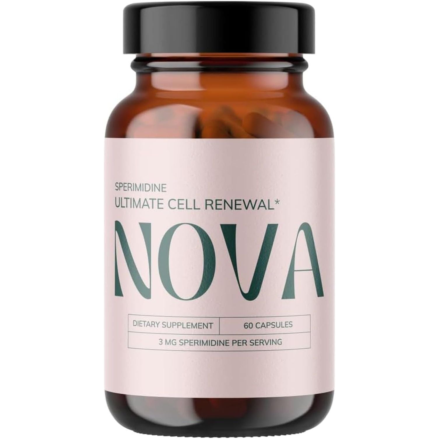 ULTIMATE CELL RENEWAL NOVA Spermidine Supplements – 60 Capsules | Anti-Aging, Cellular Detox & Longevity Support