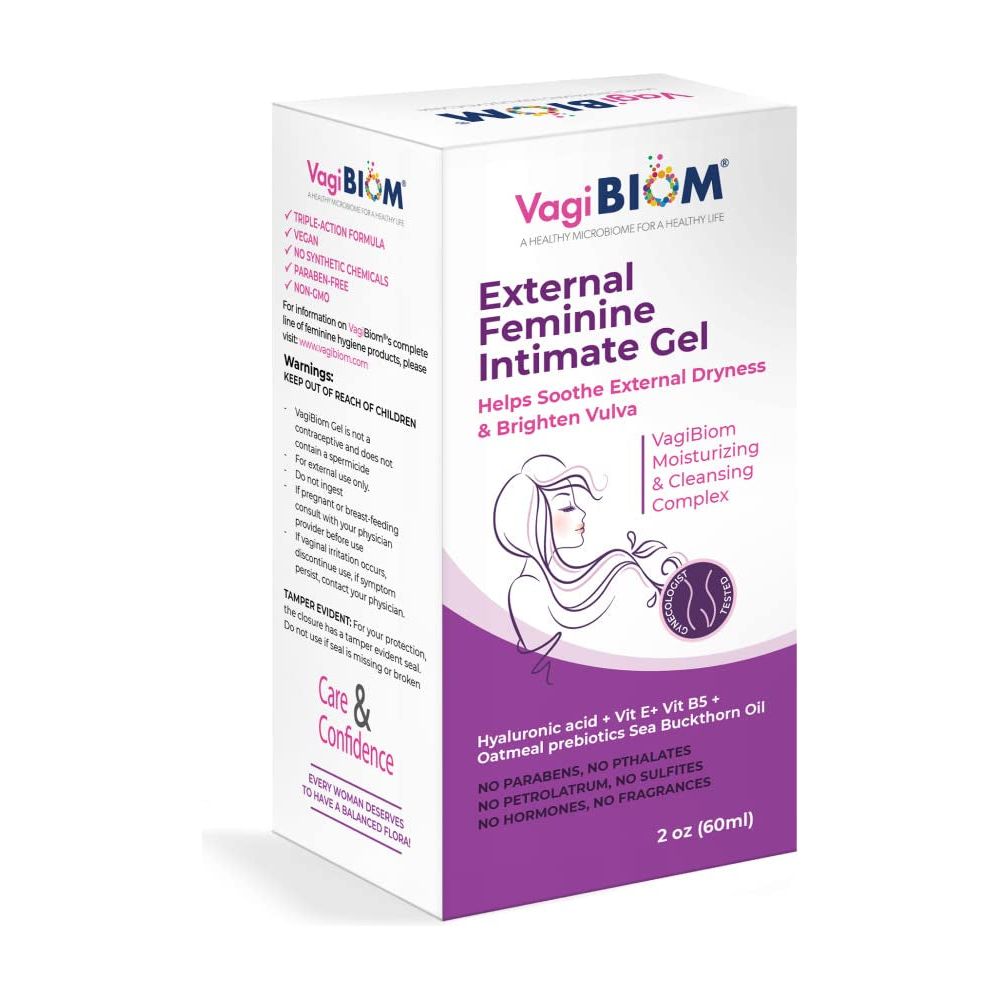 Vagibiom Probiotics VagiBiom External Feminine Intimate Gel – 60ml | Hydration & pH Balance for Feminine Comfort