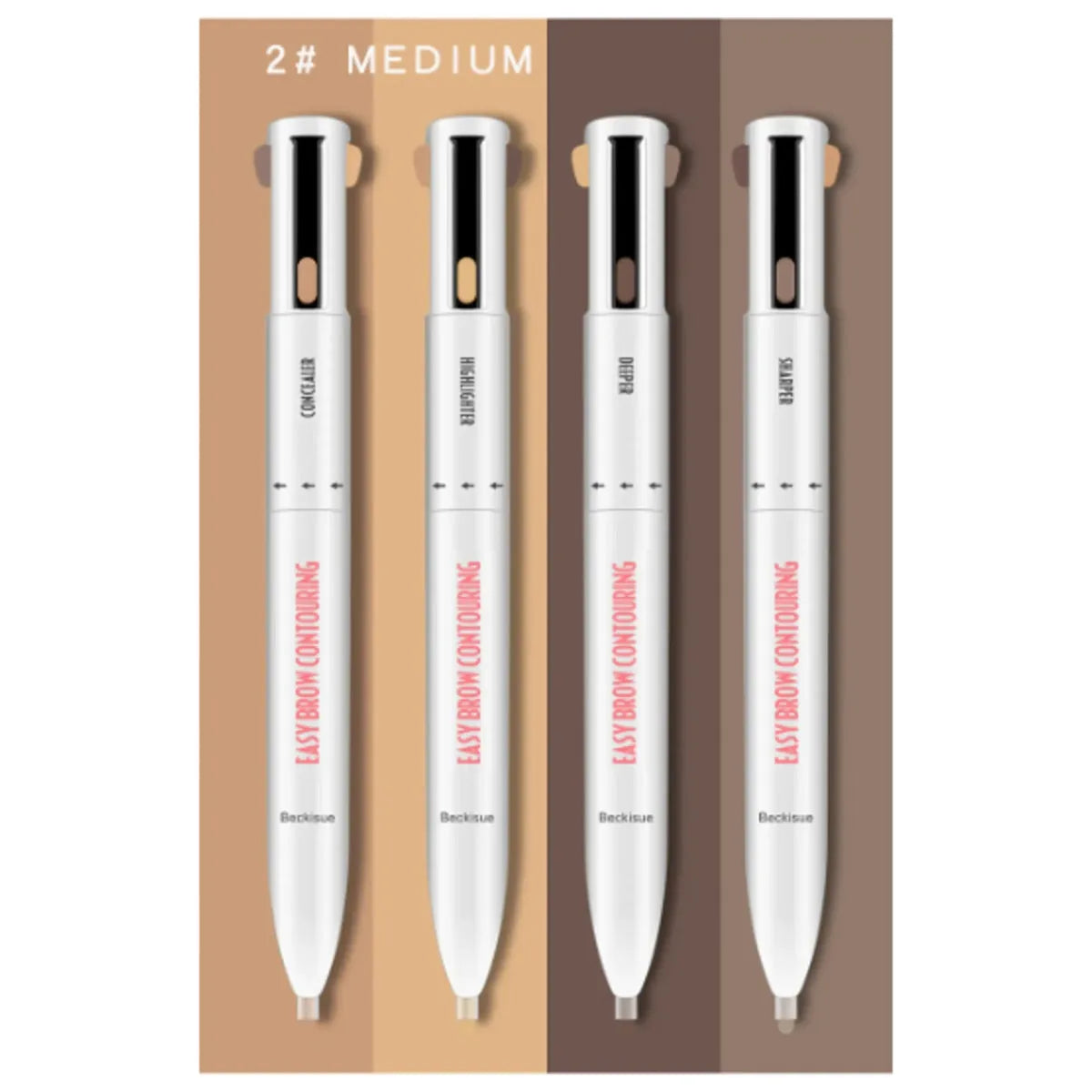 4 - in - 1 Easy - to - Wear Eyebrow Contour Pen | Define, Highlight, Contour & Shape - Glam Global UK