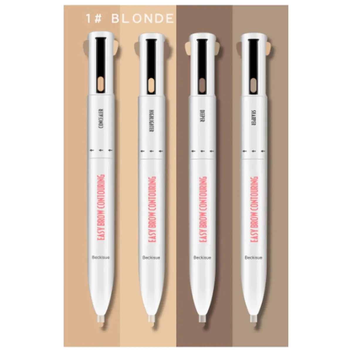 4 - in - 1 Easy - to - Wear Eyebrow Contour Pen | Define, Highlight, Contour & Shape - Glam Global UK