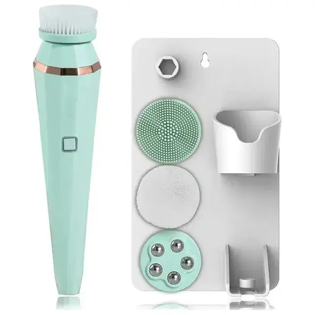 4 - in - 1 Facial Cleansing Brush - Glam Global UK