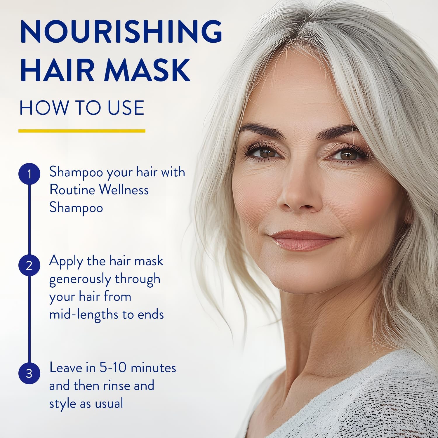 Routine Wellness Hydrating Hair Mask - Coconut & Vanilla, 237ml